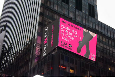 SKINEEZ® Featured In Times Square, NYC