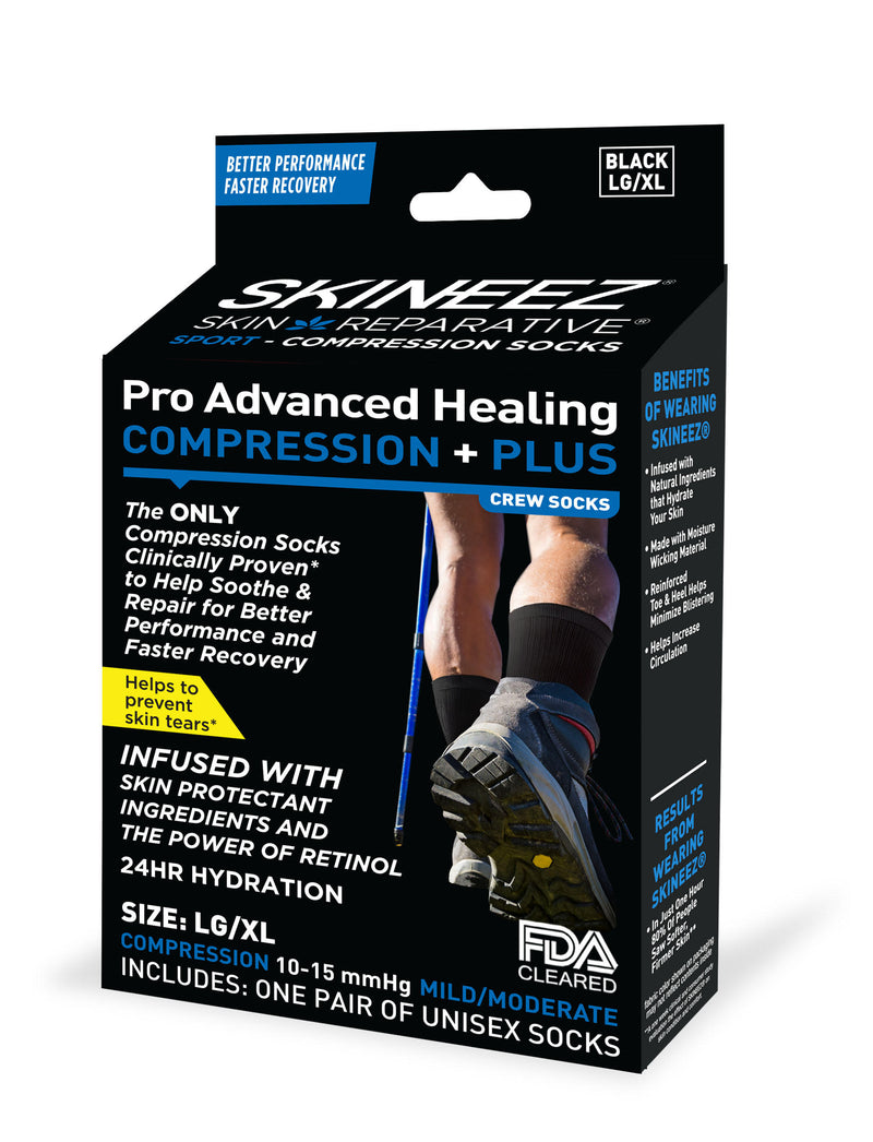 Skineez Hydrating Sport Pro Compression Plus-Crew