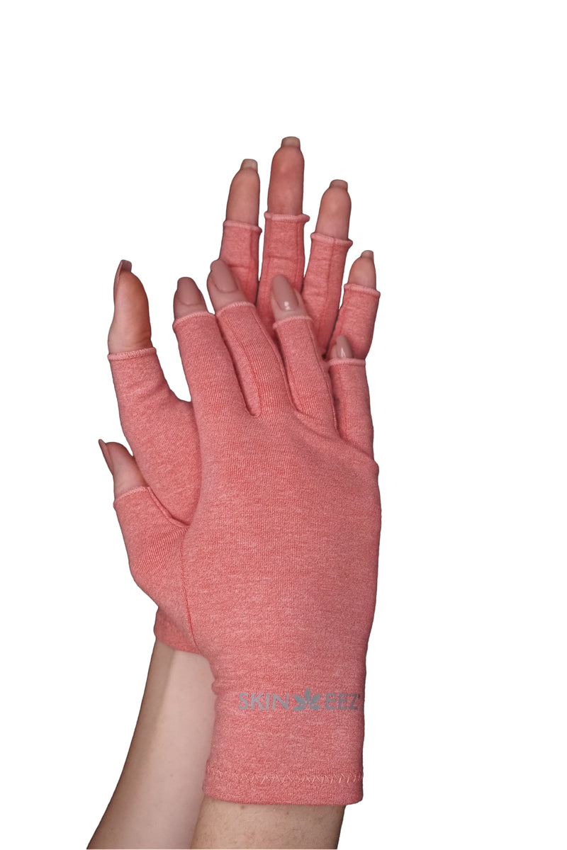 Made in USA Best Compression Gloves Colored Hydrating Moisturizing