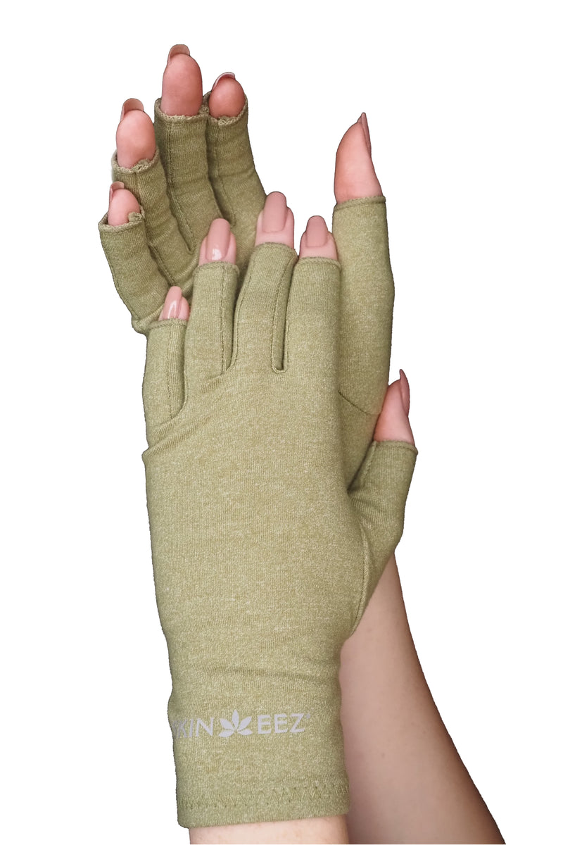 Made in USA Best Compression Gloves Colored Hydrating Moisturizing