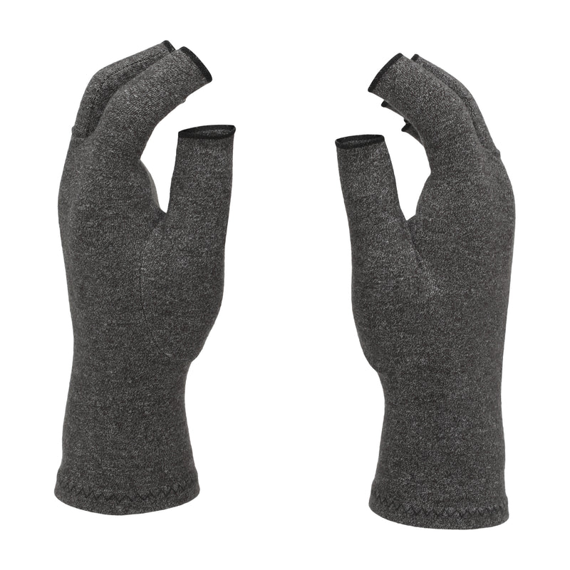 Made in USA Best Skin-Reparative Anti-Sweat Fingerless Gaming Gloves Moisturizing