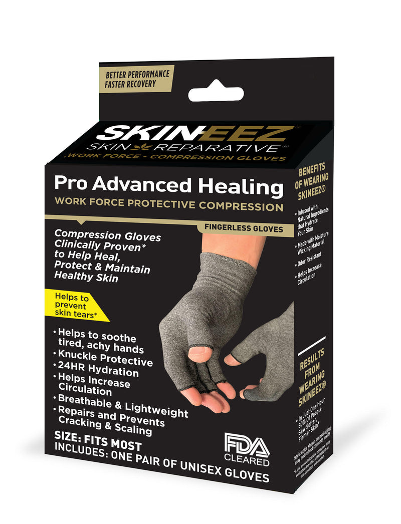 Made in USA Best Workforce Pro Protective Compression Gloves Moisturizing
