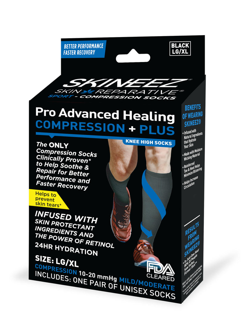 Made in USA Best Sport Pro Recovery Moisturizing  Knee High Compression Socks
